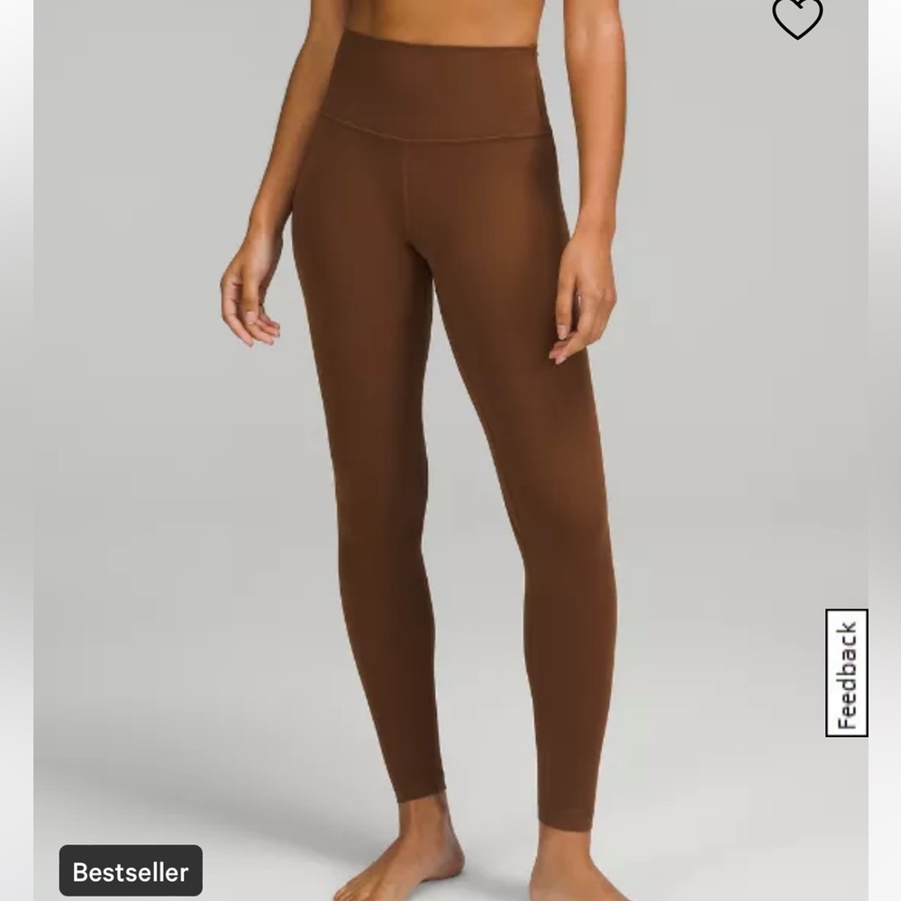 New EXCLUSIVE PETITE EDITION Lululemon Leggings (Roasted Brown)